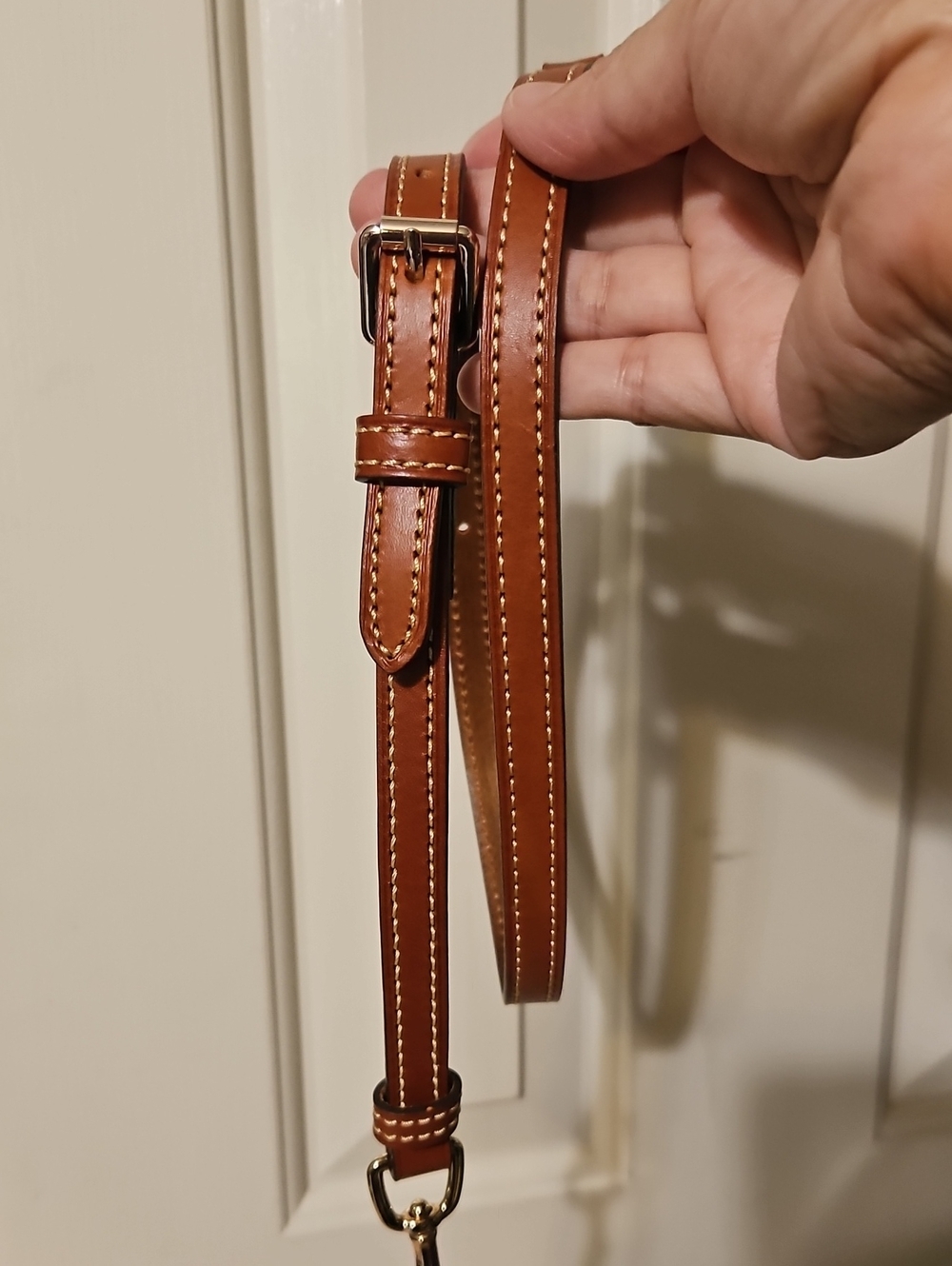 Dooney & Bourke NWOT  Tan Leather Replacement Adjustable Bag Strap